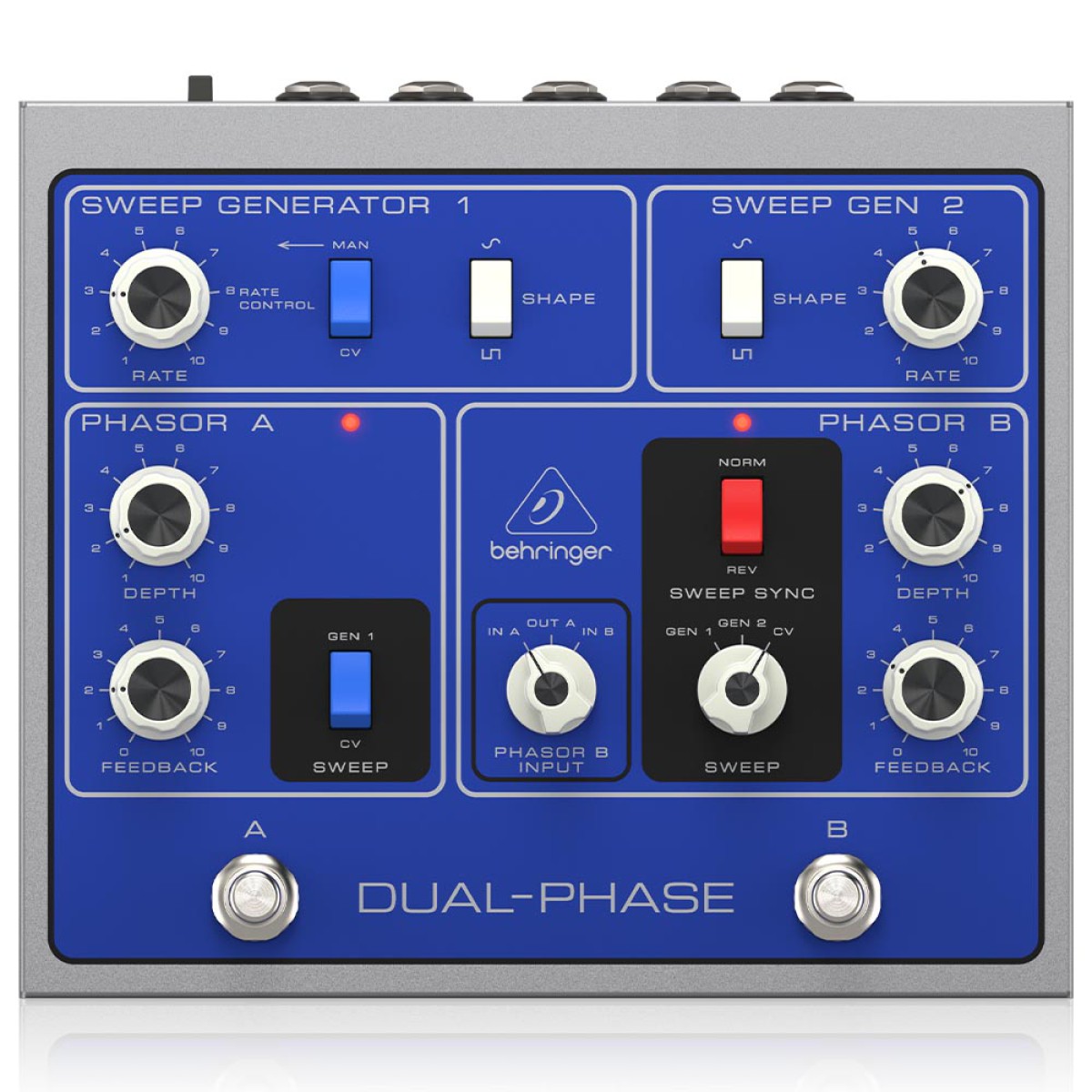 BEHRINGER Dual-Phase Shifter Pedal BEHRINGER Dual-Phase Shifter Pedal