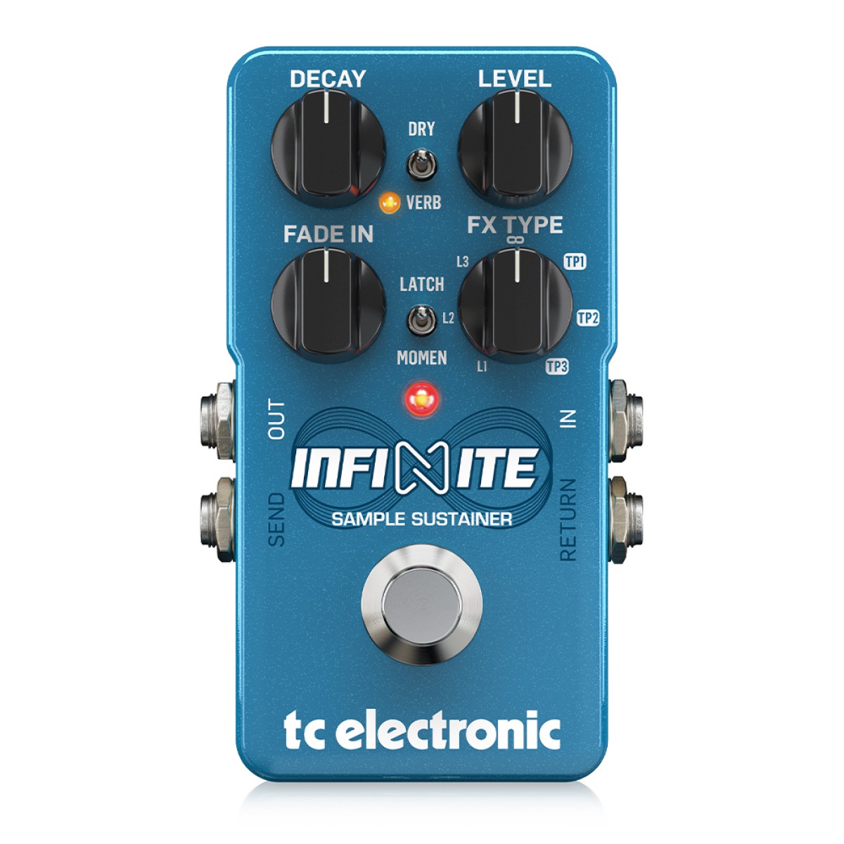 TC Electronic Infinite Sample Sustain Pedalı TC Electronic Infinite Sample Sustain Pedalı