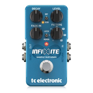 TC Electronic Infinite Sample Sustain Pedalı TC Electronic Infinite Sample Sustain Pedalı