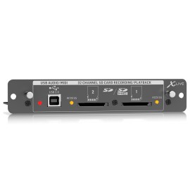 BEHRINGER X-LIVE X32 Expansion Card for 32-Channel Live Recording/Playback BEHRINGER X-LIVE X32 Expansion Card for 32-Channel Live Recording/Playback