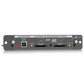 BEHRINGER X-LIVE X32 Expansion Card for 32-Channel Live Recording/Playback