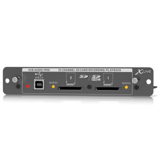 BEHRINGER X-LIVE X32 Expansion Card for 32-Channel Live Recording/Playback