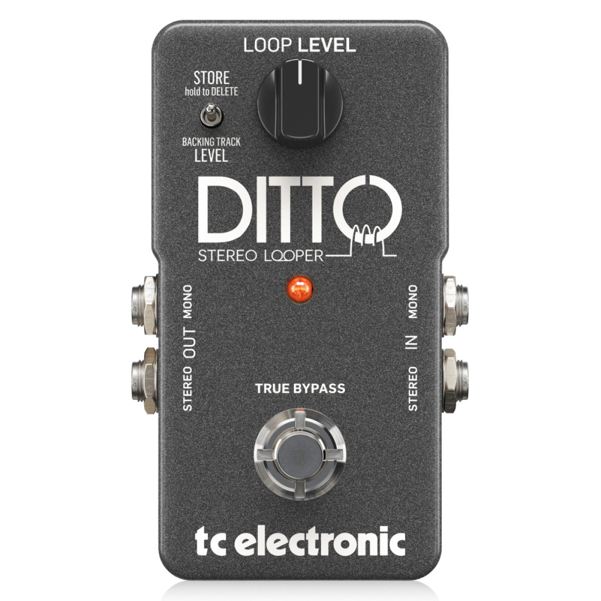 TC Electronic Ditto Stereo Looper Gitar Efekt Pedalı TC Electronic Ditto Stereo Looper Gitar Efekt Pedalı