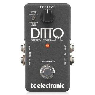 TC Electronic Ditto Stereo Looper Gitar Efekt Pedalı TC Electronic Ditto Stereo Looper Gitar Efekt Pedalı