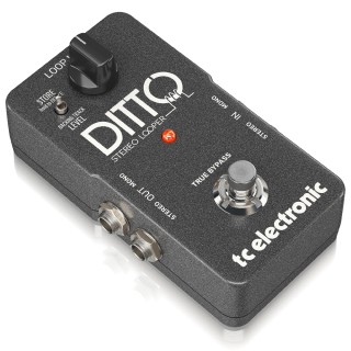 TC Electronic Ditto Stereo Looper Gitar Efekt Pedalı TC Electronic Ditto Stereo Looper Gitar Efekt Pedalı