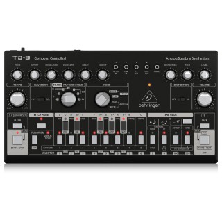 BEHRINGER TD-3-BK Analog Bass Line Synthesizer (Siyah) BEHRINGER TD-3-BK Analog Bass Line Synthesizer (Siyah)