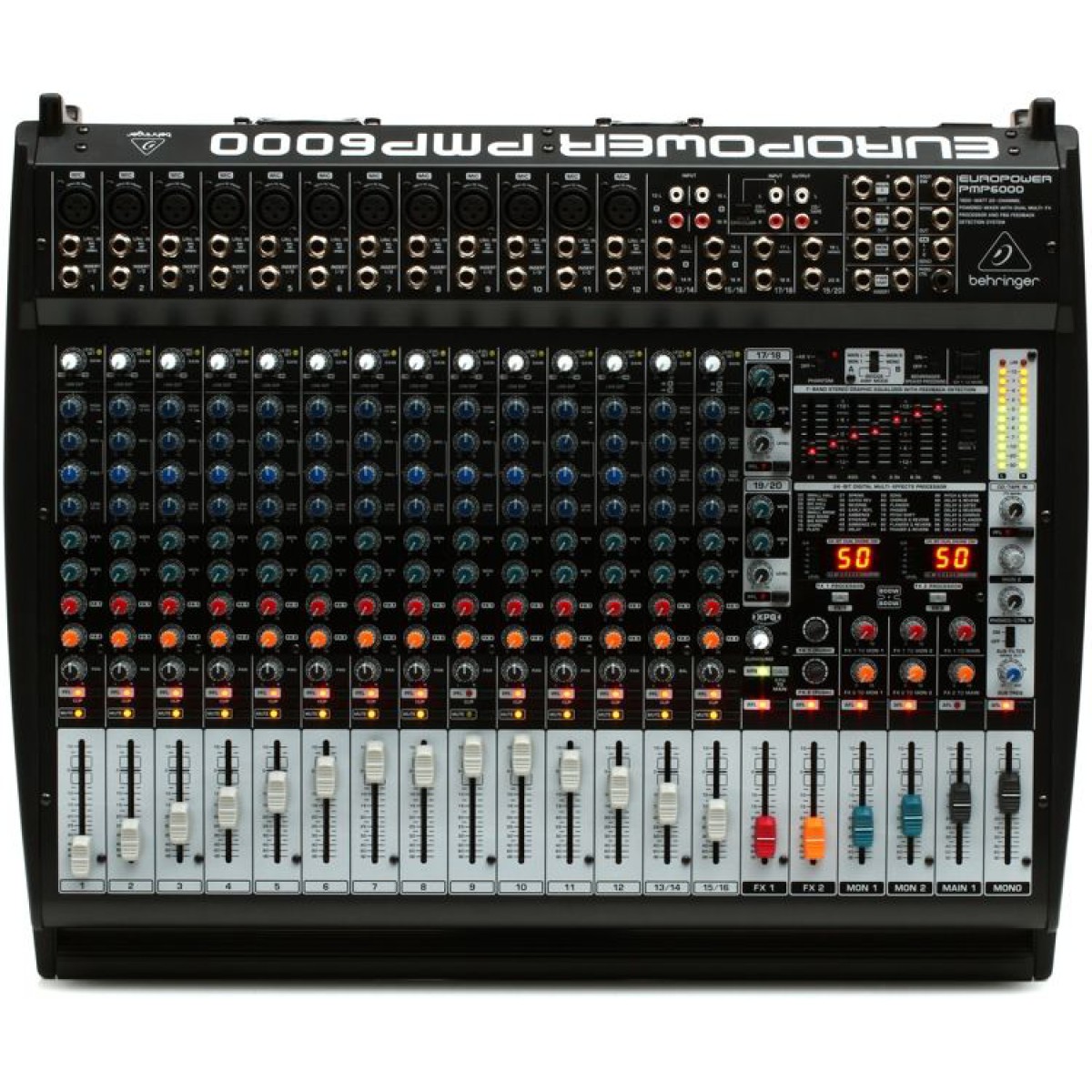 BEHRINGER EUROPOWER PMP6000 1600W 20 Kanal Power Mikser
