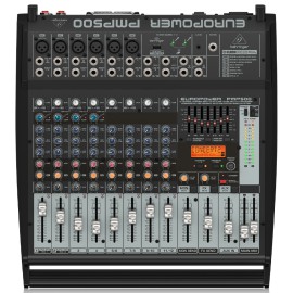 BEHRINGER PMP500 Europower 500 Watt 12 Kanal Power Mixer