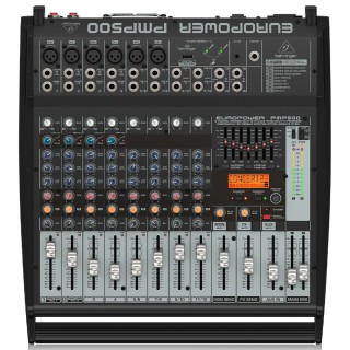 BEHRINGER PMP500 Europower 500 Watt 12 Kanal Power Mixer