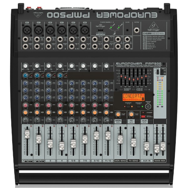BEHRINGER PMP500 Europower 500 Watt 12 Kanal Power Mixer