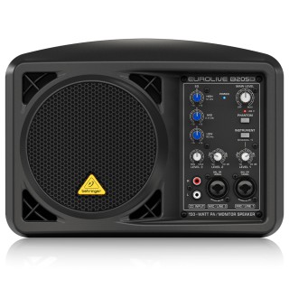 BEHRINGER EUROLIVE B205D Ultra-Kompakt 150 W PA/Monitör BEHRINGER EUROLIVE B205D Ultra-Kompakt 150 W PA/Monitör