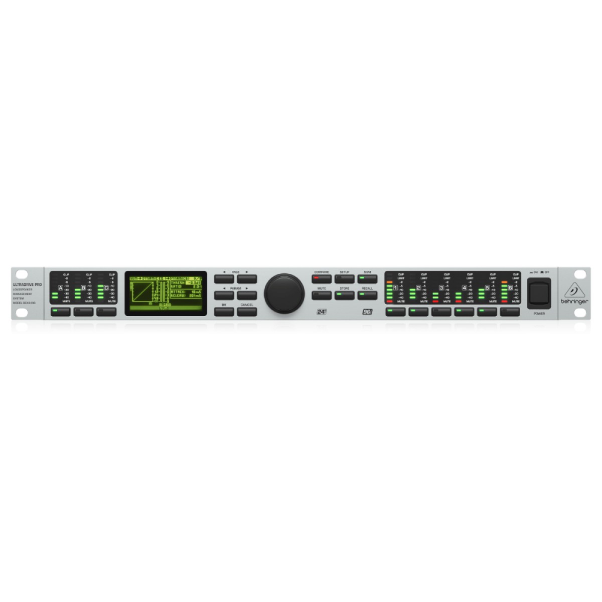 BEHRINGER ULTRADRIVE PRO DCX2496 Kontrol Ünitesi BEHRINGER ULTRADRIVE PRO DCX2496 Kontrol Ünitesi