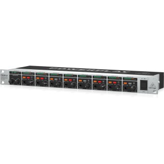 BEHRINGER POWERPLAY HA8000 V2 8-Kanal Yüksek Çıkışlı Kulaklık Mix ve Dağıtım Amfisi