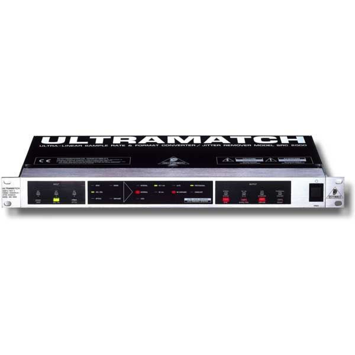 BEHRINGER SRC2000 Ultramatch Ultra Doğrusal Örnekleme Hızı/Format Dönüştürücü ve Jitter Giderici BEHRINGER SRC2000 Ultramatch Ultra Doğrusal Örnekleme Hızı/Format Dönüştürücü ve Jitter Giderici