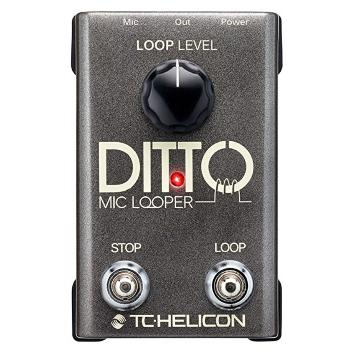 TC Helicon Ditto Mic Looper Vokal Efekt Pedalı TC Helicon Ditto Mic Looper Vokal Efekt Pedalı