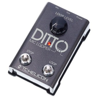 TC Helicon Ditto Mic Looper Vokal Efekt Pedalı TC Helicon Ditto Mic Looper Vokal Efekt Pedalı