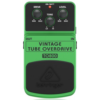 BEHRINGER VINTAGE TUBE OVERDRIVE TO800 / Pedal BEHRINGER VINTAGE TUBE OVERDRIVE TO800 / Pedal