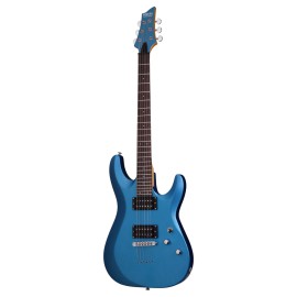 Schecter C-6 Deluxe Elektro Gitar (Satin Metalik Mavi) Schecter C-6 Deluxe Elektro Gitar (Satin Metalik Mavi)