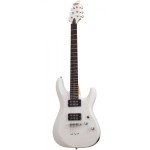 Schecter C-6 Deluxe Elektro Gitar (Satin White)