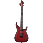Schecter Sunset-6 Extreme Elektro Gitar (Scarlet Burst)