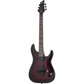 Schecter Omen Elite-6 FR Elektro Gitar (Black Cherry Burst)