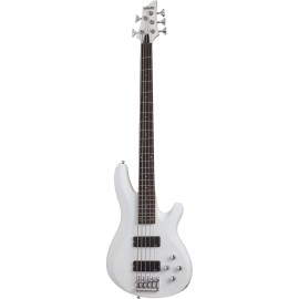 Schecter C-5 Deluxe 5 Telli Bas Gitar (Satin White) Schecter C-5 Deluxe 5 Telli Bas Gitar (Satin White)