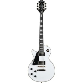 Epiphone Les Paul Custom Solak Elektro Gitar (Alpine White)