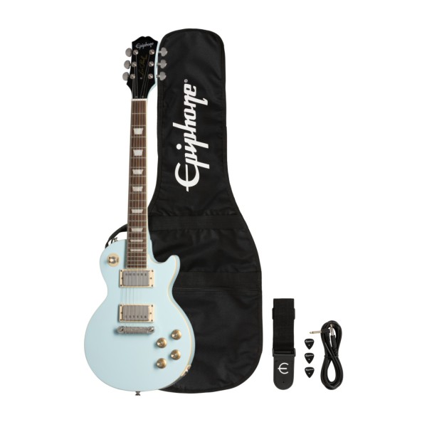 Epiphone Power Players Les Paul Elektro Gitar Seti (Ice Blue)