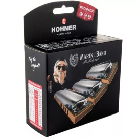 Hohner Marine Band 1896 Propack Mızıka (C-G-A Majör)