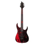 Schecter Sullivan King Banshee-6 FR-S Elektro Gitar (Obsidian Blood)
