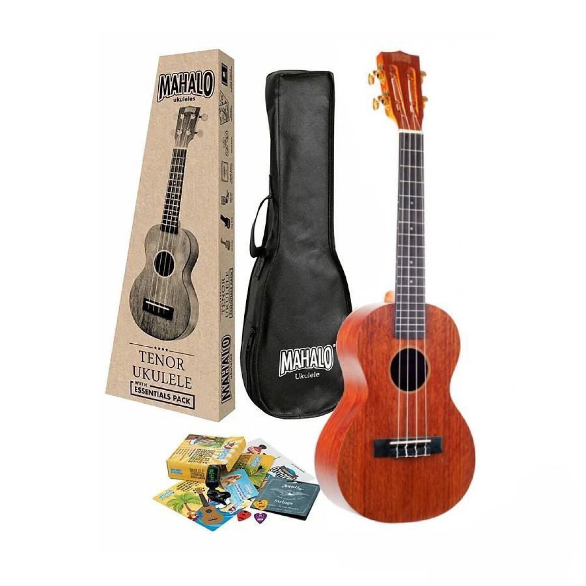 Mahalo MJ3TBRK Java Series Tenor Ukulele Seti (Trans. Brown) Mahalo MJ3TBRK Java Series Tenor Ukulele Seti (Trans. Brown)