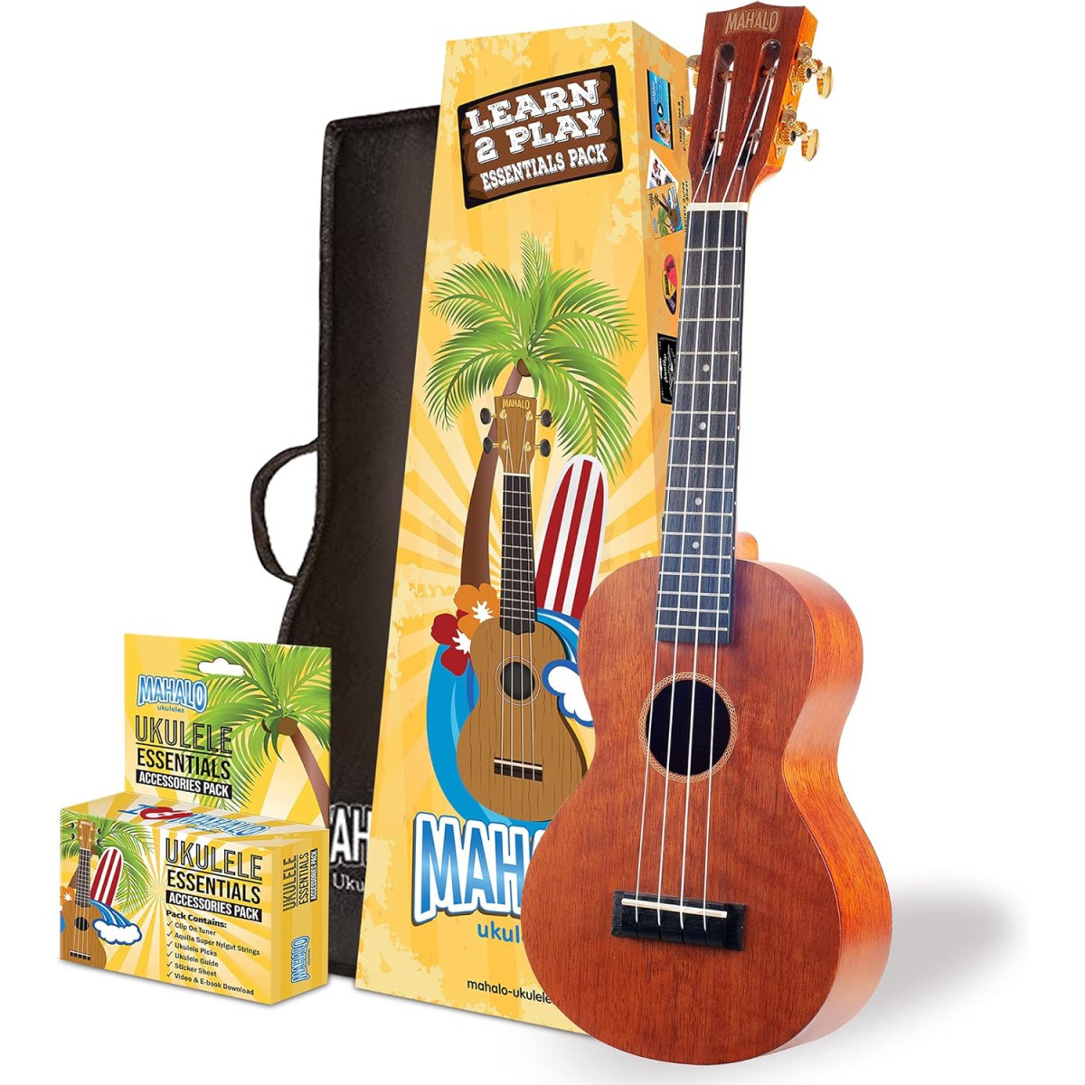 Mahalo MJ2TBRK Java Series Concert Ukulele Seti (Trans. Brown) Mahalo MJ2TBRK Java Series Concert Ukulele Seti (Trans. Brown)