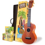 Mahalo MJ2TBRK Java Series Concert Ukulele Seti (Trans. Brown)