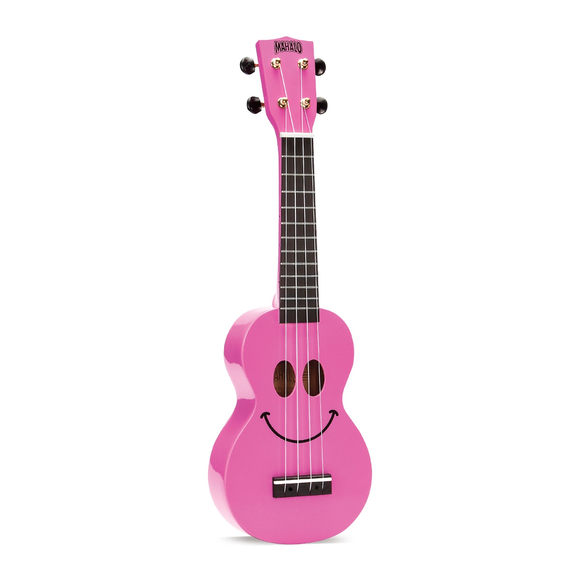 Mahalo U-Smile Soprano Ukulele (Pembe) Mahalo U-Smile Soprano Ukulele (Pembe)