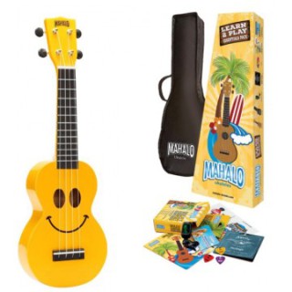 Mahalo Learn 2 Play Ukulele Seri (Yellow U-smile) Mahalo Learn 2 Play Ukulele Seri (Yellow U-smile)