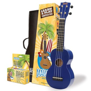 Mahalo Learn 2 Play Ukulele Seri (Mavi) Mahalo Learn 2 Play Ukulele Seri (Mavi)