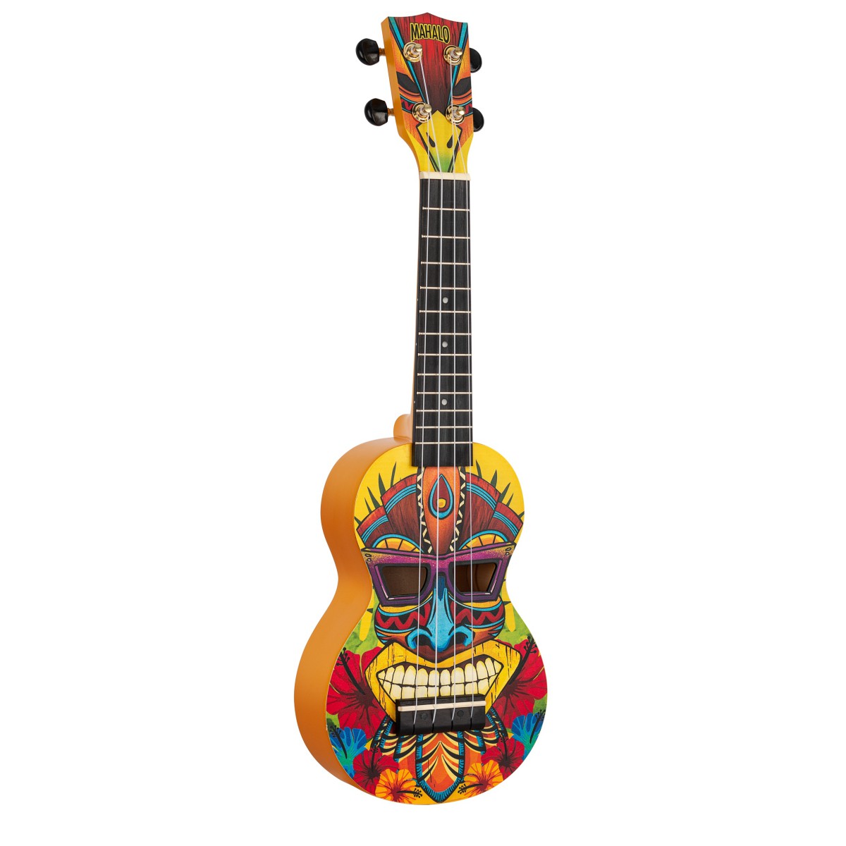 Mahalo MA1TK Art Series Soprano Ukulele (Tiki) Mahalo MA1TK Art Series Soprano Ukulele (Tiki)