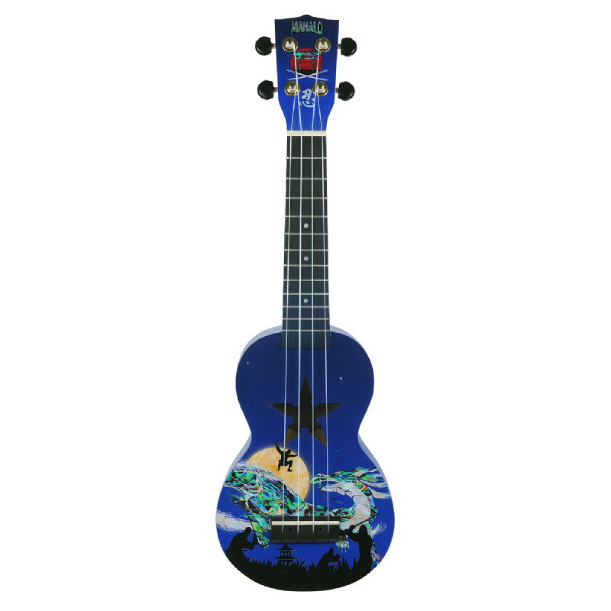 Mahalo MA1NJ Art Series Soprano Ukulele (Ninja) Mahalo MA1NJ Art Series Soprano Ukulele (Ninja)