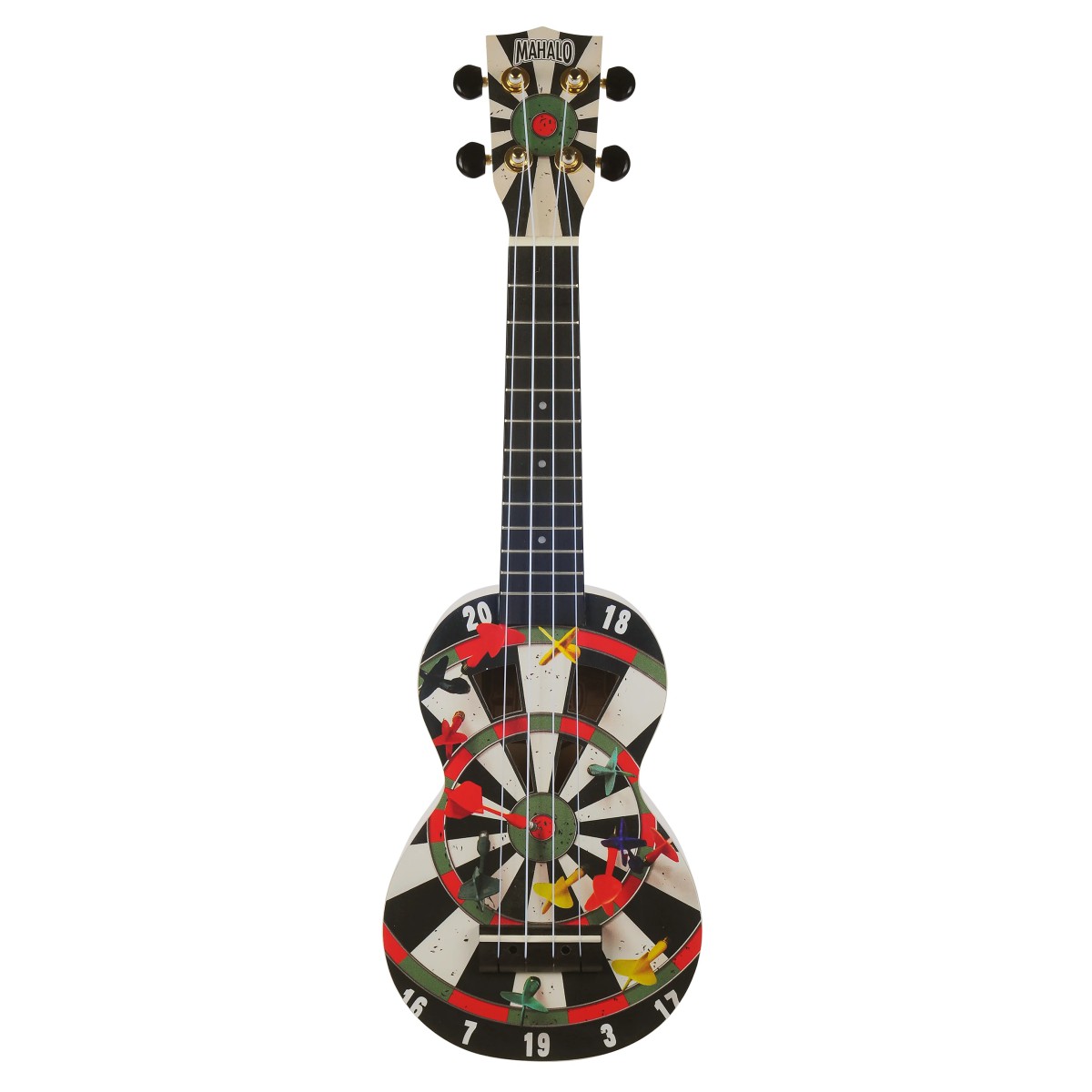 Mahalo MA1DR Art Series Soprano Ukulele (Darts) Mahalo MA1DR Art Series Soprano Ukulele (Darts)
