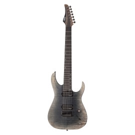 Schecter Banshee Mach-7 7 Telli Elektro Gitar (Fallout Burst)