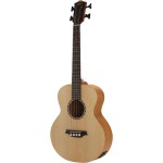 Bromo BAT8E Elektro Akustik Bas Gitar (Natural)