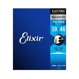 Elixir Nickel Polyweb Light Elektro Gitar Teli(10-46)