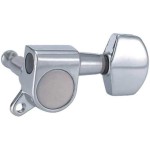 Dr.Parts EMH7002 Tek Sıra Sağ Dizilim Elektro Gitar Burgu Takımı (Krom)