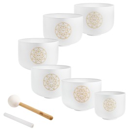 Meinl Sonic Energy 6-Parça Solfeggio Crystal Singing Bowl Set (Ut 396 Hz, Re 417 Hz, Mi 528 Hz, Fa 639 Hz, Sol 741 Hz, La 852 Hz) Meinl Sonic Energy 6-Parça Solfeggio Crystal Singing Bowl Set (Ut 396 Hz, Re 417 Hz, Mi 528 Hz, Fa 639 Hz, Sol 741 Hz, La 852 Hz)