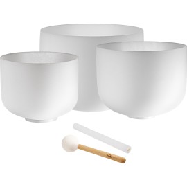 Meinl Sonic Energy 3-Parça Crystal Singing Bowl Set (G4 / E4 / C4, 432 Hz) Meinl Sonic Energy 3-Parça Crystal Singing Bowl Set (G4 / E4 / C4, 432 Hz)