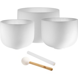 Meinl Sonic Energy 3-Parça Crystal Singing Bowl Set (A4 / F4 / C4, 432 Hz) Meinl Sonic Energy 3-Parça Crystal Singing Bowl Set (A4 / F4 / C4, 432 Hz)
