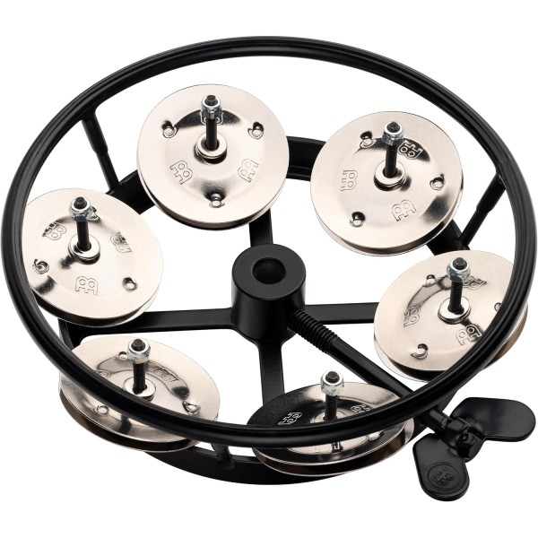 Meinl THH1BK Percussion Screw Hihat Tamburin (Siyah)