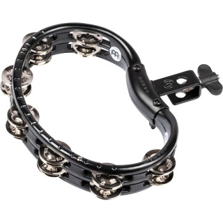 Meinl TMT2BK Traditional Mountable Abs Series Mountable Molded Abs Tamburin (BlackI