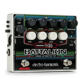 Electro Harmonix Battalion Bass Preamp and DI Pedal