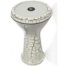 Vatan 3040 Döküm Darbuka (Beyaz-Siyah)